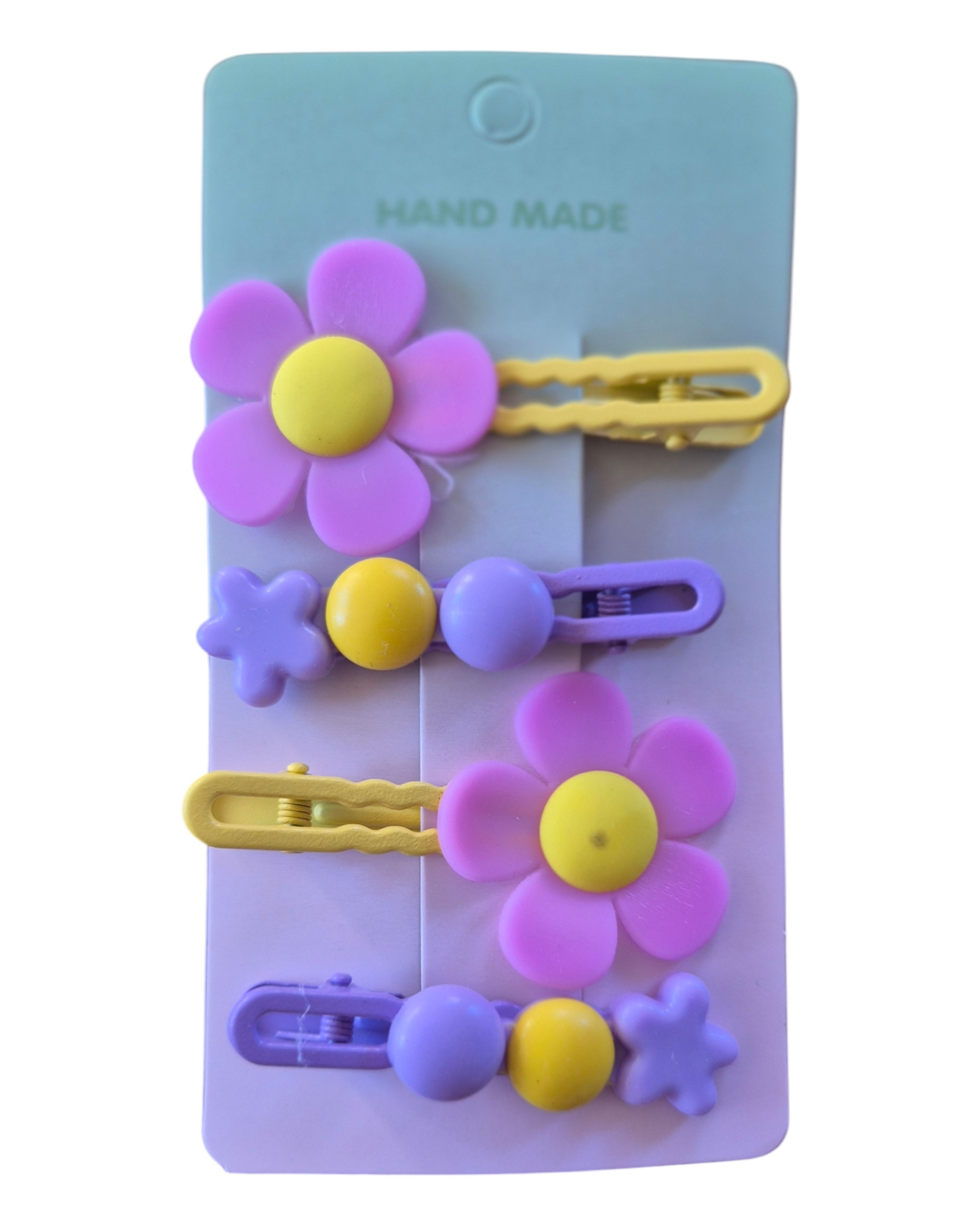 Lilac & Sunshine Hair Clip Set